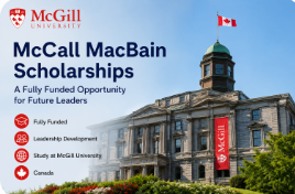 McCall MacBain scholarships at McGill